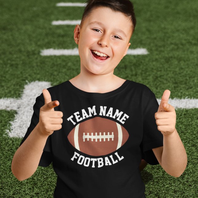 T-shirt Équipe de football sur mesure, Joueur et nombre de (Créateur téléchargé)