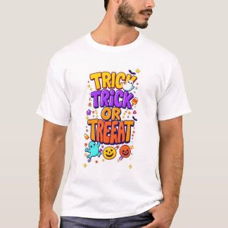 T-shirt Équipe de friandises ou farces – Halloween