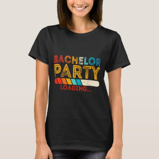 T-shirt Équipe de garçon de bachelor ami du marié mariage