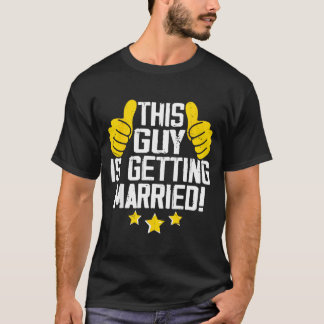 T-shirt Équipe de garçon d'honneur Coiffeur de marié Maria