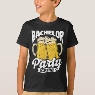 T-shirt Équipe de garçon d'honneur Équipe du marié Mariée