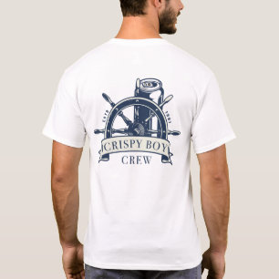 T-SHIRT ÉQUIPE DE GARÇONS CROISSANTS