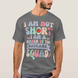 T-shirt Équipe De Garderie Pour Femmes, Fin De L'Année Gar