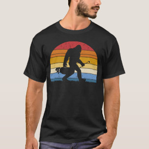 T-shirt Équipe de golf de Bigfoot Funny Golf Vintage