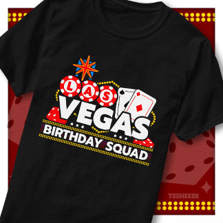 T-shirt Équipe de groupe de fête de l'escouade d'anniversa