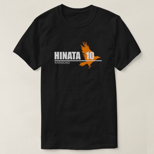 T-shirt Équipe de Hinata 10 Karasuno haikyuu volleyball (Design devant)