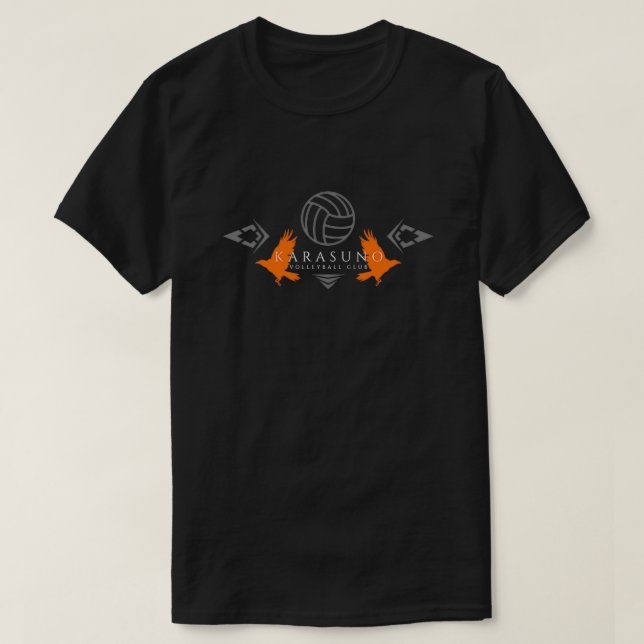 T-shirt Équipe de Karasuno de volley-ball (Design devant)