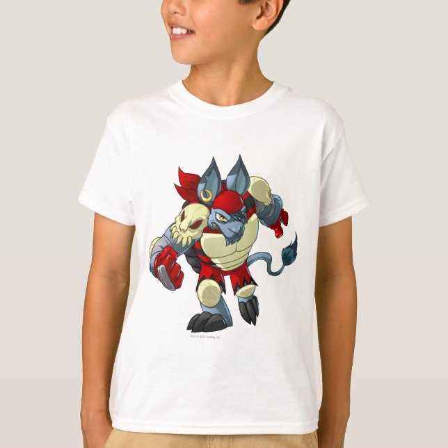 T-shirt Équipe de Krawk Island Capitaine 2 (Devant)