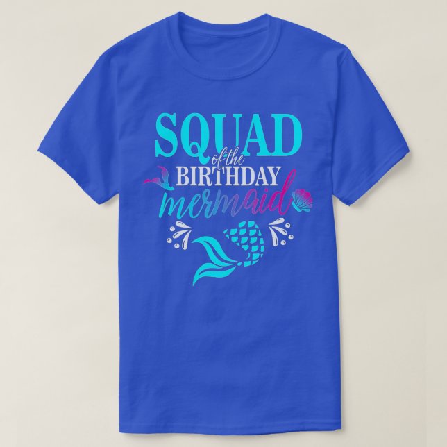 T-shirt Équipe De La Famille D'Hommage De La Sirène D'Anni (Design devant)