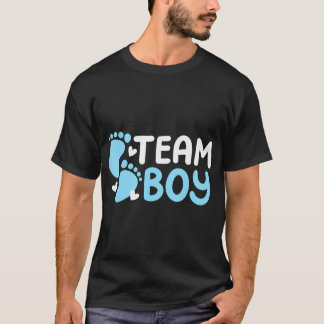 T-shirt Équipe de la fête de la révélation du genre Garçon