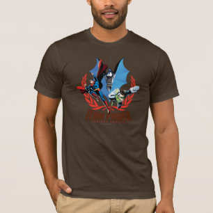 T-shirt Équipe de la Ligue de la Justice
