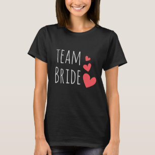 T-shirt Équipe de la mariée