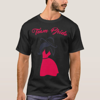 T-SHIRT ÉQUIPE DE LA MARIÉE LES FILLES VEULENT SIMPLEMENT