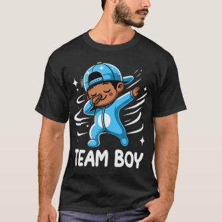 T-shirt Équipe de la partie de révélation de genre Boy Bab