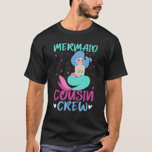 T-shirt Équipe de la sirène Cousin
