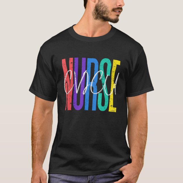 T-shirt Équipe de l'École de travail des infirmières et in (Devant)