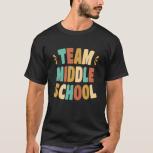 T-shirt Équipe de l'école secondaire Équipe de l'école sec