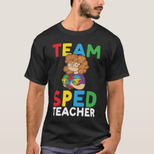 T-shirt Équipe de l'éducation spéciale Enseignant de la tr