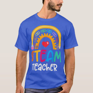 T-shirt Équipe de l'équipe d'enseignants de STEAM Retour à