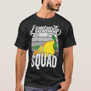 T-shirt Équipe de limonade Enfants Escouade de limonade Ci