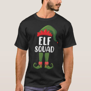 T-shirt Équipe de lutins drôle de Noël en famille