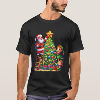 T-shirt Équipe de lutins du Père Noël pour la correspondan