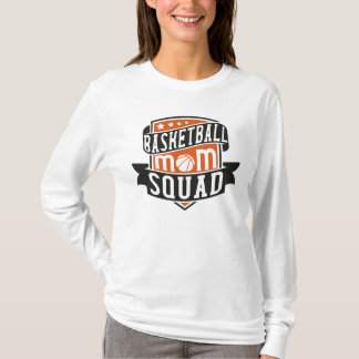 T-shirt Équipe de maman de basket-ball
