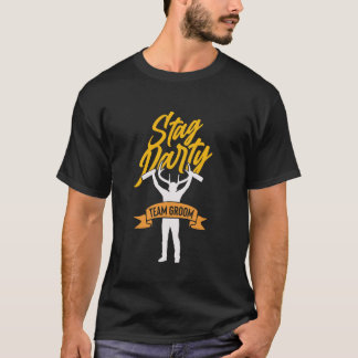 T-shirt Équipe de marié pour enterrement de vie de garçon