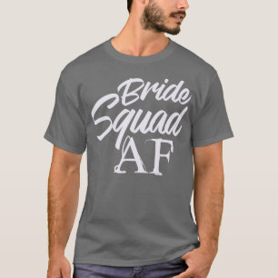 T-shirt Équipe de mariée AF Enterrement de vie de jeune fi