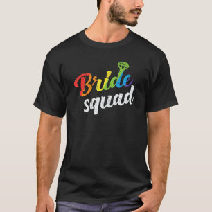 T-shirt Équipe de mariée douche de mariage demoiselle d'ho