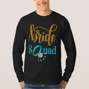 T-shirt Équipe de mariée Fête de bachelorette Anneau Dimon