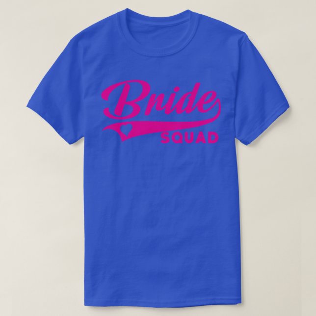 T-shirt Équipe de mariée - Fête de douche de mariage - Pri (Design devant)