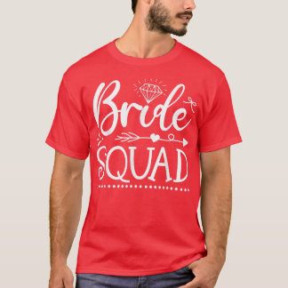 T-shirt Équipe de mariée Flèche Mariage et enterrement de 