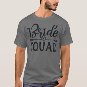 T-shirt Équipe de mariée Flèche Mariage et enterrement de