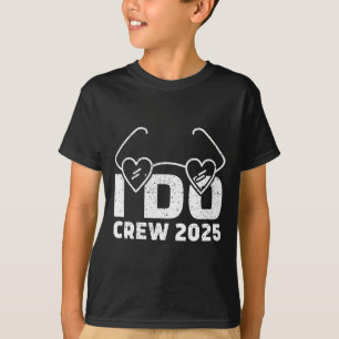 T-shirt Équipe de mariée Je fais 2025 Équipe de mariée Fêt