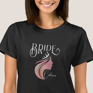 T-shirt Équipe de mariée personnalisée Enterrement de vie 