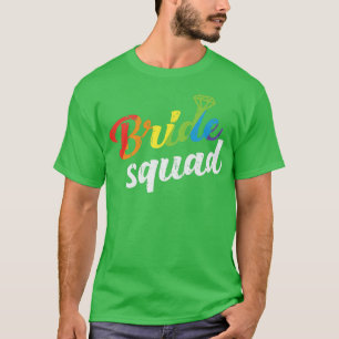 T-shirt Équipe de mariée Shower de mariage Demoiselle d'ho