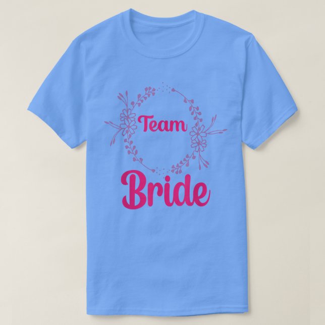T-shirt Équipe de mariée Squad Team Bride Enterrement de v (Design devant)