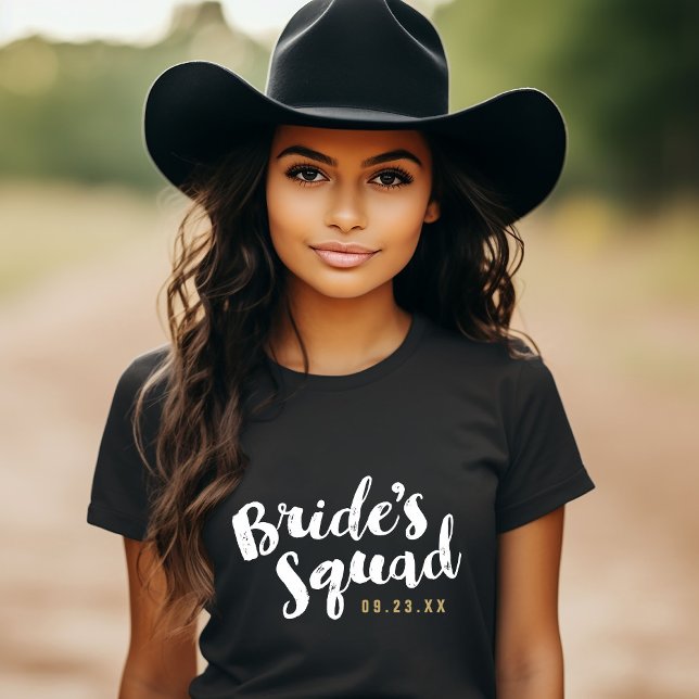 T-shirt Équipe de mariées chars de fête nuptiale personnal (Créateur téléchargé)