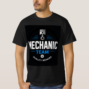 T-shirt 👨🔧 Équipe de mécaniciens Atelier de réparation