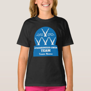 T-shirt Équipe de natation synchronisée