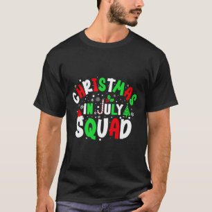T-shirt Équipe de Noël en Juillet Drôle de Noël d'Été Homm