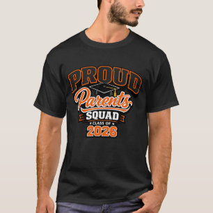 T-shirt Équipe de parents fiers Diplômés de la promotion 2