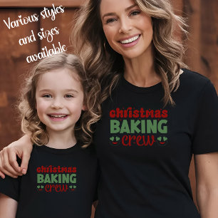 T-shirt Équipe de pâtisserie de Noël