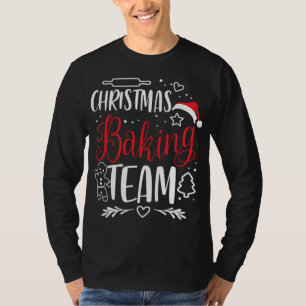 T-shirt Équipe de pâtisserie de Noël - Équipe de biscuits