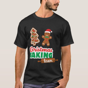 T-shirt Équipe de pâtisserie de Noël Merry Funny Xmas Cook