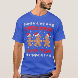 T-shirt Équipe de pâtisserie de Noël Pain d'épice Hommes a