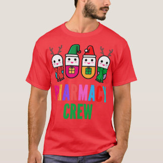 T-shirt Équipe de pharmacie de Noël
