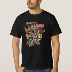 T-shirt Équipe de police