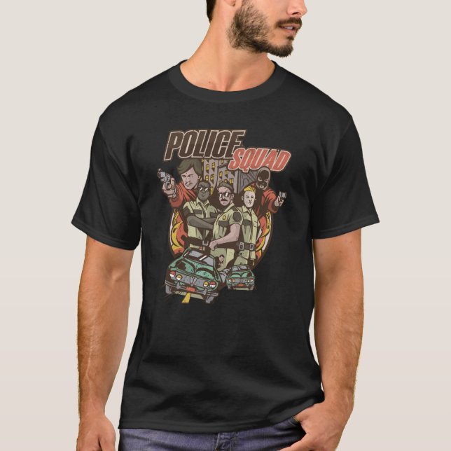 T-shirt Équipe de police (Devant)